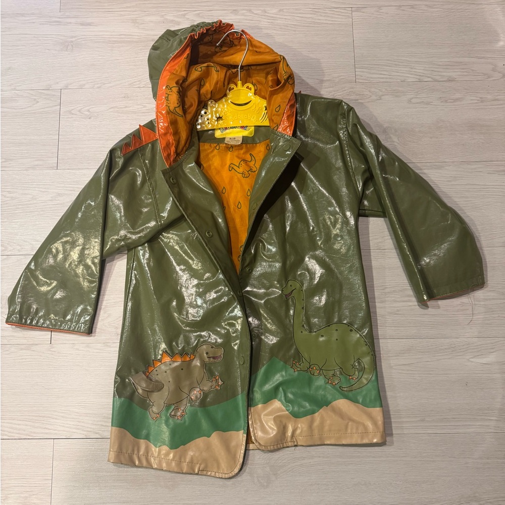 Kidorable Kids Dinosaur Raincoat with Hood
